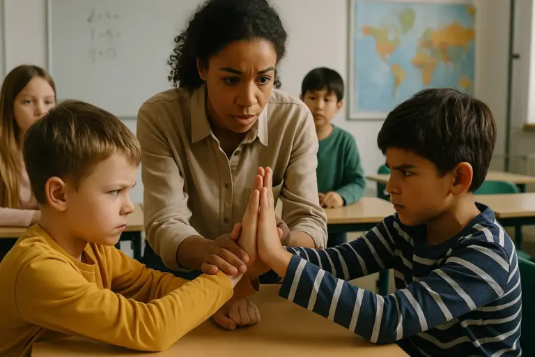Gestione dei conflitti tra bambini di culture diverse? Una tecnica pratica riduce le tensioni in aula