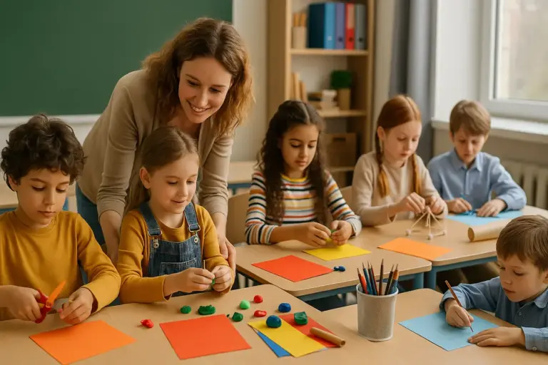 Laboratori creativi in aula: Stimolano la fantasia e favoriscono l’apprendimento pratico