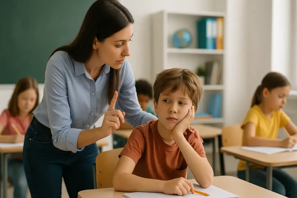 Cosa fare se il bambino è distratto in classe? Una tecnica poco usata dagli insegnanti