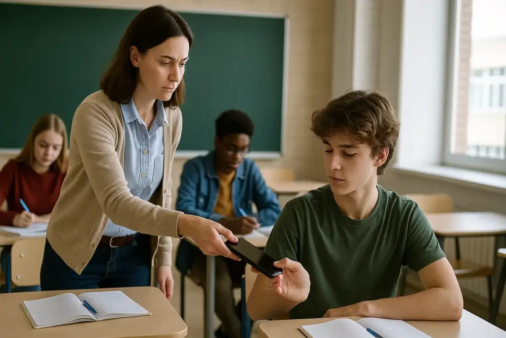 Come limitare la distrazione digitale a scuola? Una strategia semplice che funziona subito