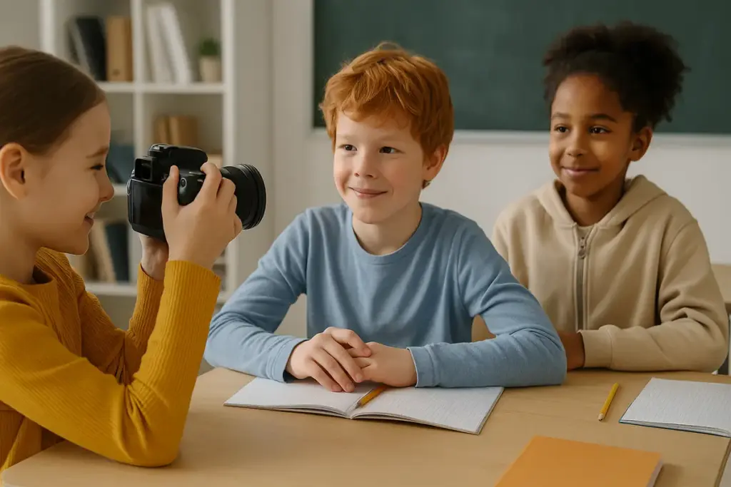 Fotografia digitale in classe: L’attività creativa che aiuta i bambini a raccontare le emozioni