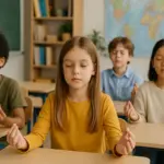 Mindfulness per bambini in classe: I benefici se applicata 5 minuti al giorno
