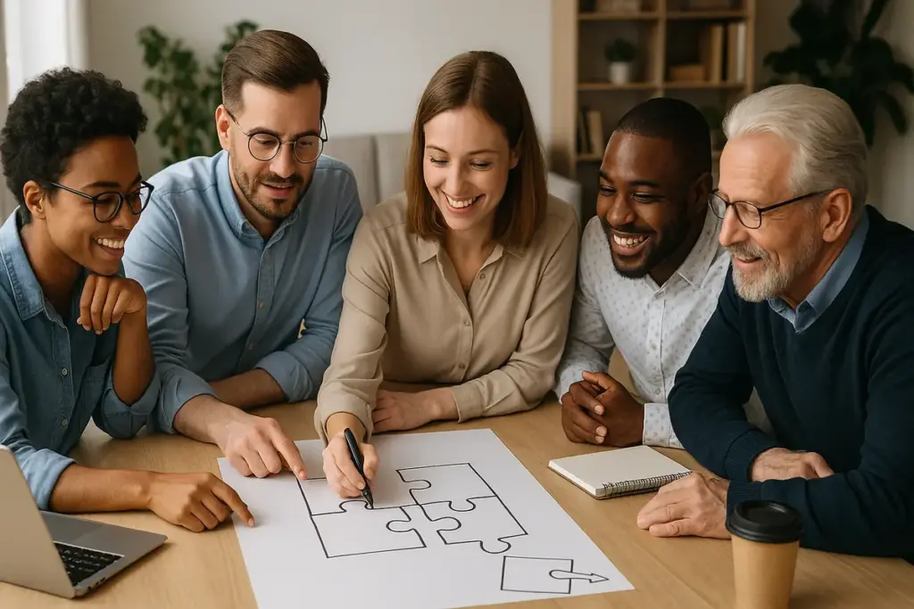 Come organizzare un gruppo di lavoro eterogeneo? Il criterio che fa funzionare la cooperazione