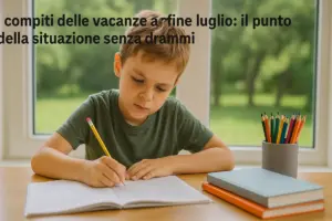 I compiti delle vacanze a fine luglio: il punto della situazione senza drammi