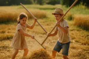 Le estati dei nonni: cosa facevano i bambini di una volta ad agosto (e cosa copiare)