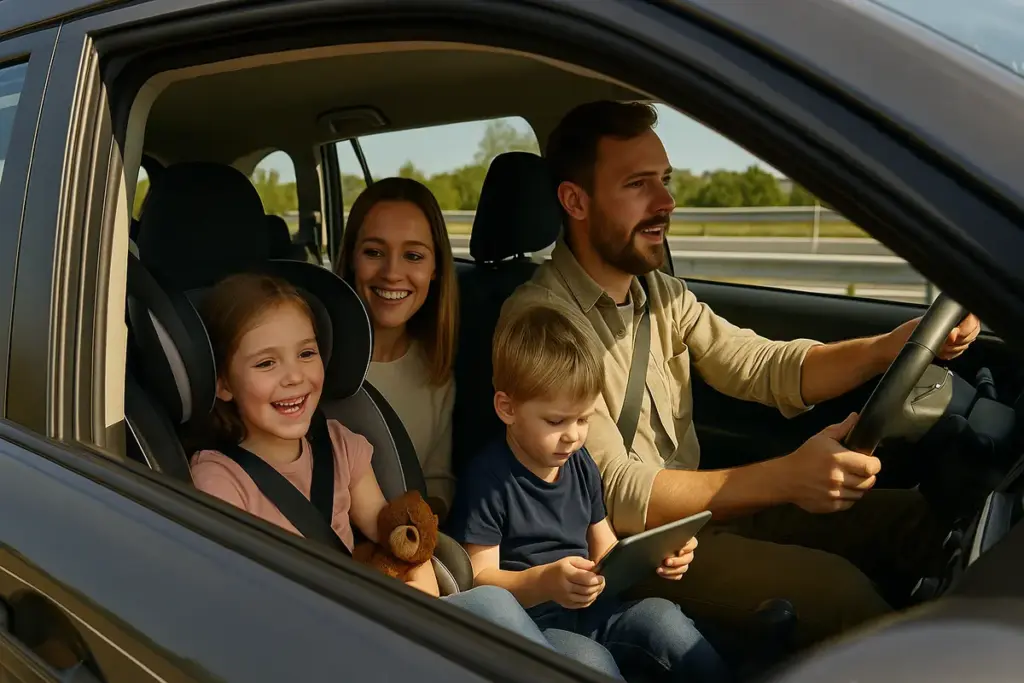 In viaggio coi bambini nel weekend d’esodo: sopravvivere alle ore in auto