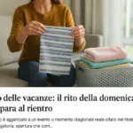 Il diario delle vacanze: il rito della domenica che prepara al rientro