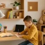 Spazio studio a casa per bambini: l’angolo che cambia la qualità dei compiti
