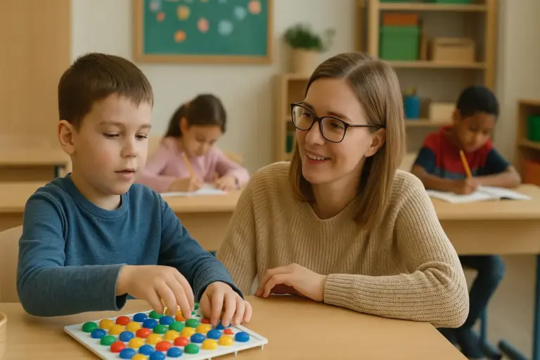 Bambini con autismo alla primaria: l’adattamento dell’aula che cambia la giornata
