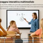 LIM e bambini distratti: l’uso pratico che riporta l’attenzione in pochi secondi