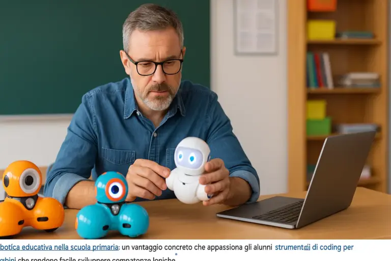 Robot programmabili in classe: come scelgono quello giusto i docenti esperti