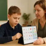 Comunicazione aumentativa a scuola: come supporta i bambini con autismo in classe