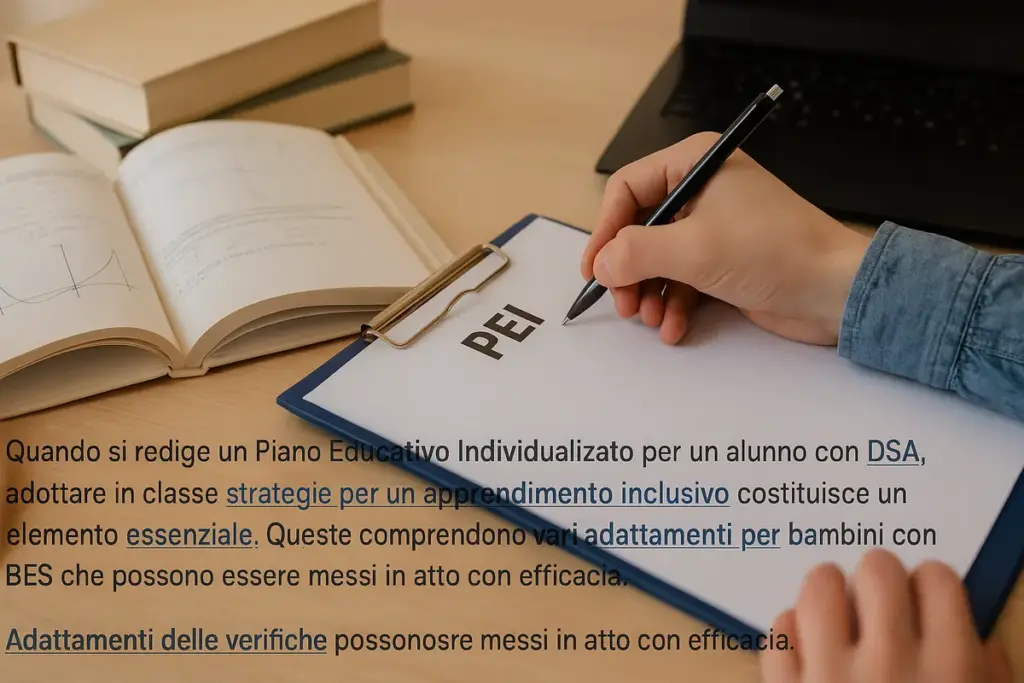Come si redige un PEI per alunni con DSA: l’elemento che cambia il risultato