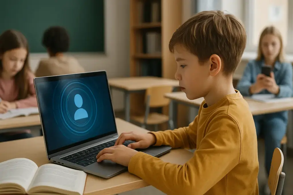 Identità digitale dei bambini a scuola: il rischio che si crea senza accorgersene