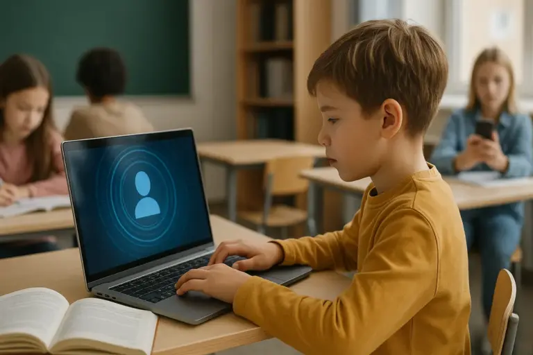 Identità digitale dei bambini a scuola: il rischio che si crea senza accorgersene