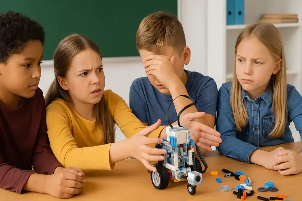 Attività di robotica alla primaria: l’errore che vanifica il lavoro in gruppo