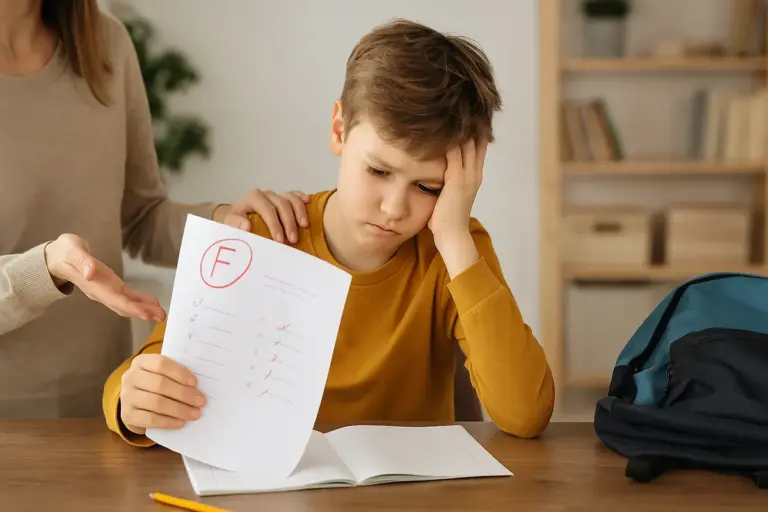 Valutazioni scolastiche negative: la parola giusta che trasforma la delusione
