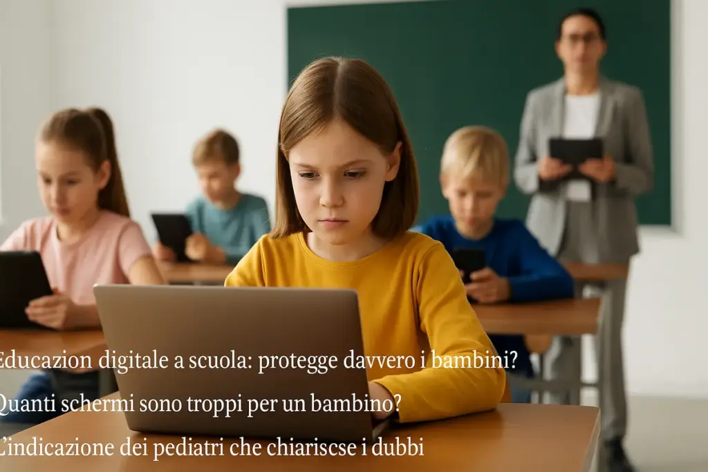 Alfabetizzazione digitale in classe: perché non basta a proteggere i bambini