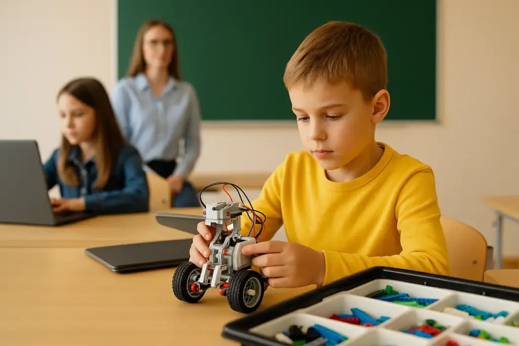 Kit di robotica per bambini a scuola: il criterio che i cataloghi non spiegano
