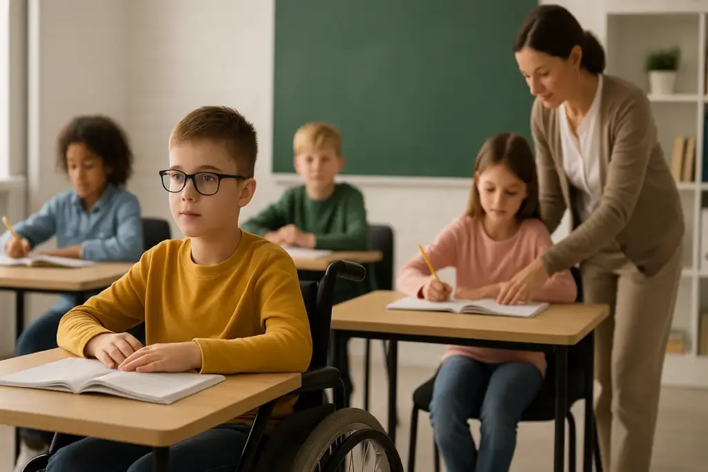 Bambini con disabilità motoria in classe: gli adattamenti che nessuno ti anticipa