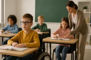 Bambini con disabilità motoria in classe: gli adattamenti che nessuno ti anticipa