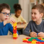 Giochi strutturati per bambini con autismo: quelli che aprono al contatto sociale